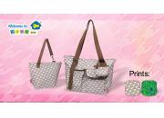 #2301、#2302 & #2303  Tote Bag，Cooler Bag ＆Pacifier Bag(Set of 3)
