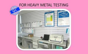 FOR HEAVY METAL TESTING